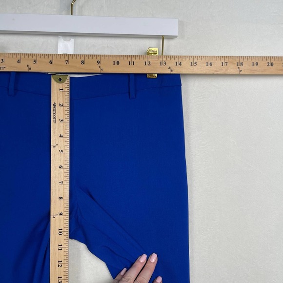 Dylan Gray Ankle Electric Blue Dress Pants with Stretch and Size Zipper SIZE 2 - Picture 10 of 10